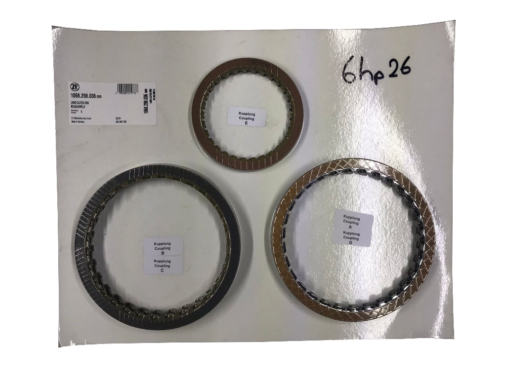 6HP26 ORJİNAL BALATA TAKIMI ZF